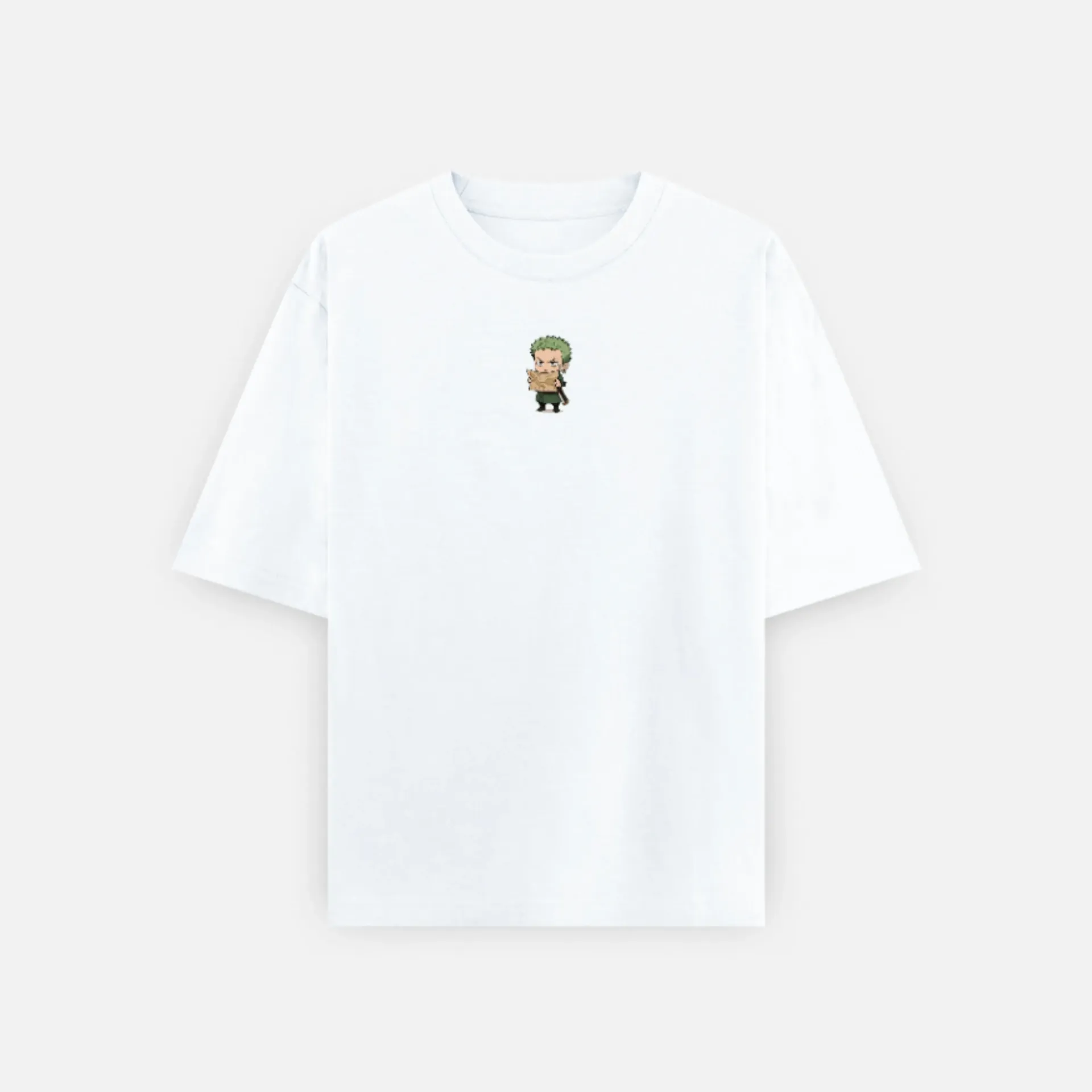 Minimal Pixel Warrior Tee – Anime Inspired Cotton T-Shirt