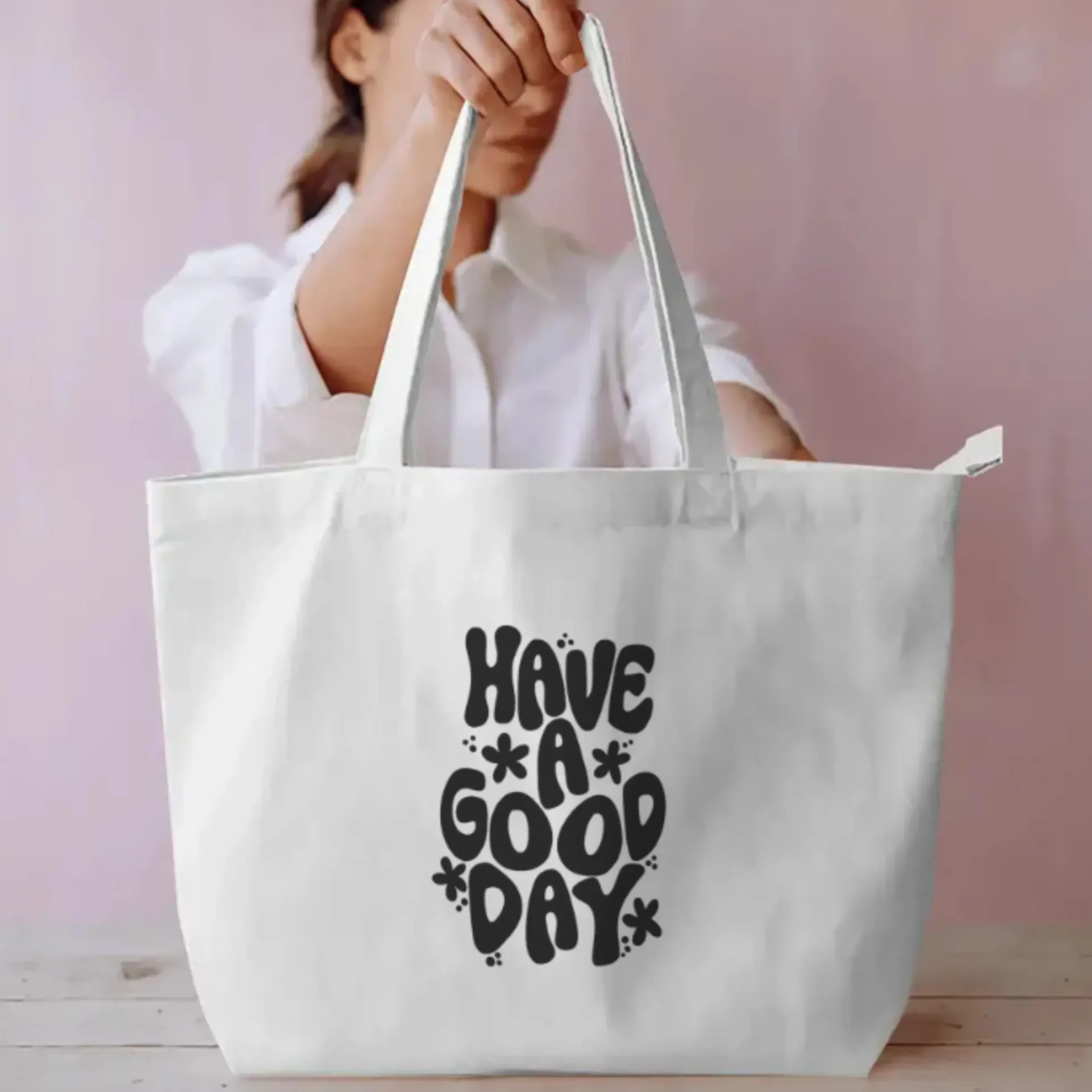Have A Good Day Aesthetic Tote