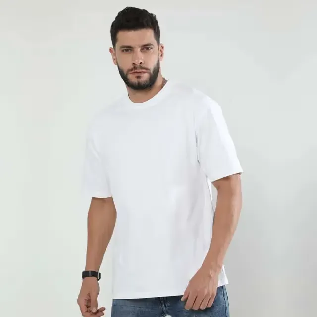 Men's Cotton Blend Oversized Fit T-Shirt